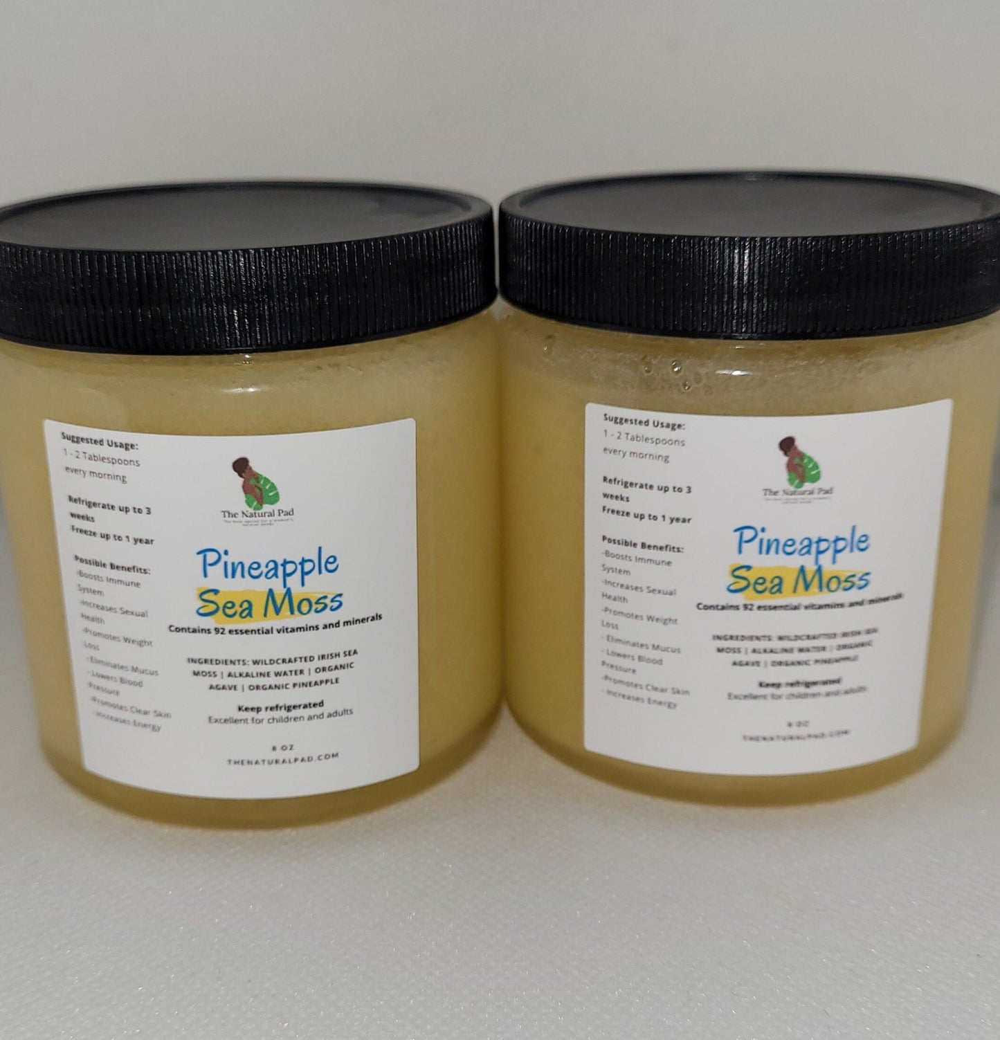 Pinapple Sea Moss Gel